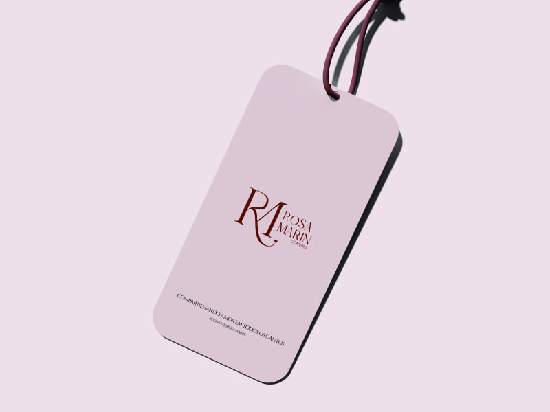 TAG PARA ENTREGA DE CONVITES DE CASAMENTO CONVITES ROSA MARIN