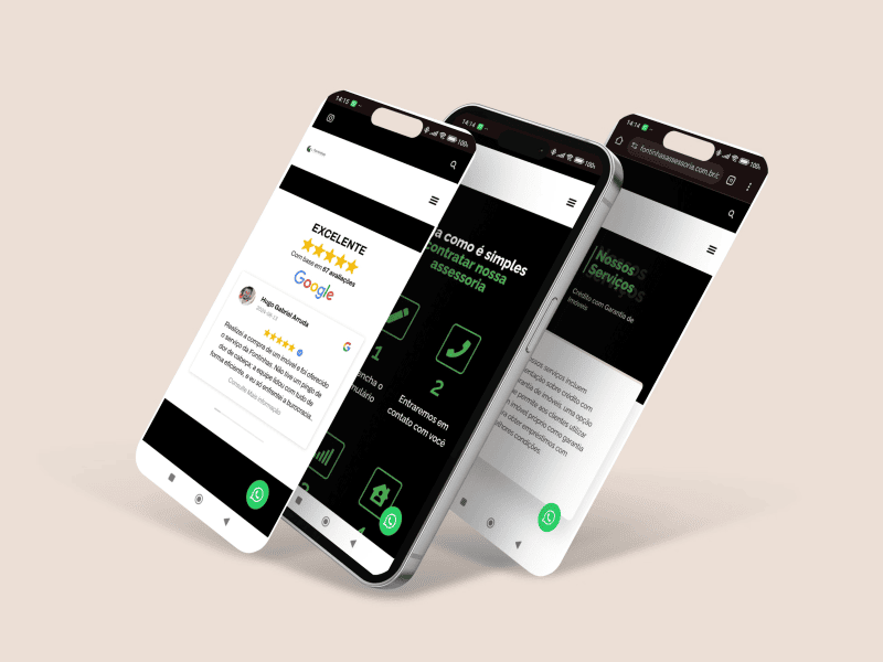 SITE INSTICIONAL + BLOG DE ASSESSORIA IMOBILIARIA